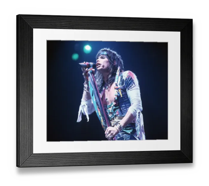 Framed Print : Aerosmith Performing In LA Framed Print : Aerosmith Performing In LA