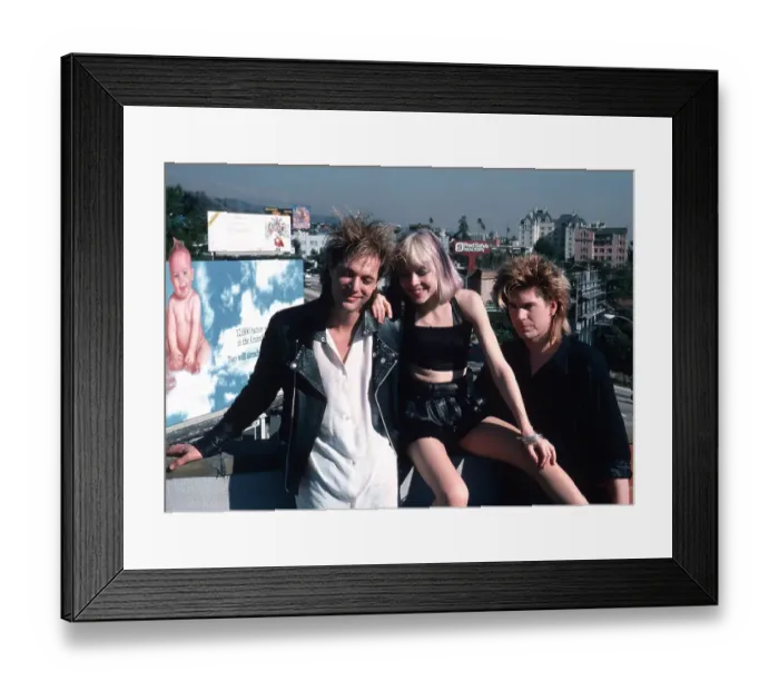 Framed Print : New Wave Band Berlin Portrait Session Framed Print : New Wave Band Berlin Portrait Session