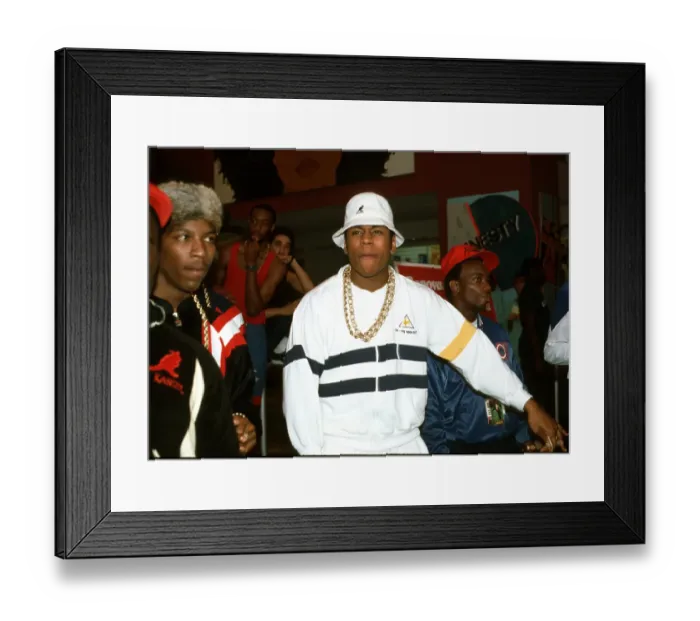 Framed Print : LL Cool J with LA Posse Framed Print : LL Cool J with LA Posse