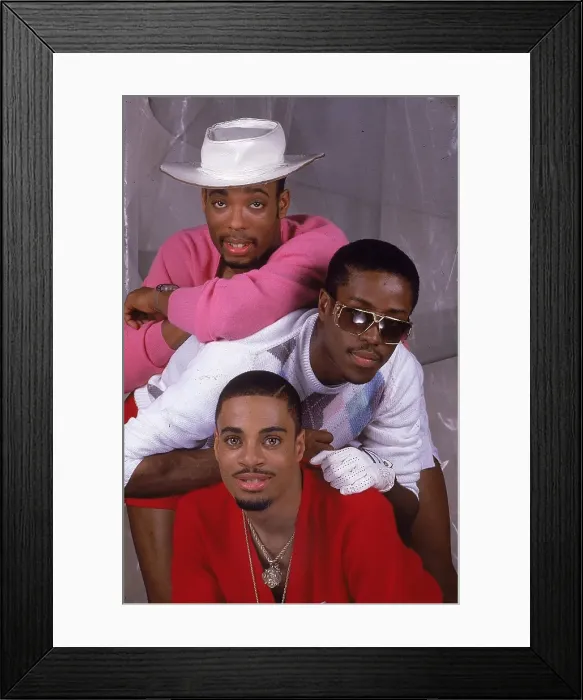 Framed Print : Hip hop group Whodini Framed Print : Hip hop group Whodini