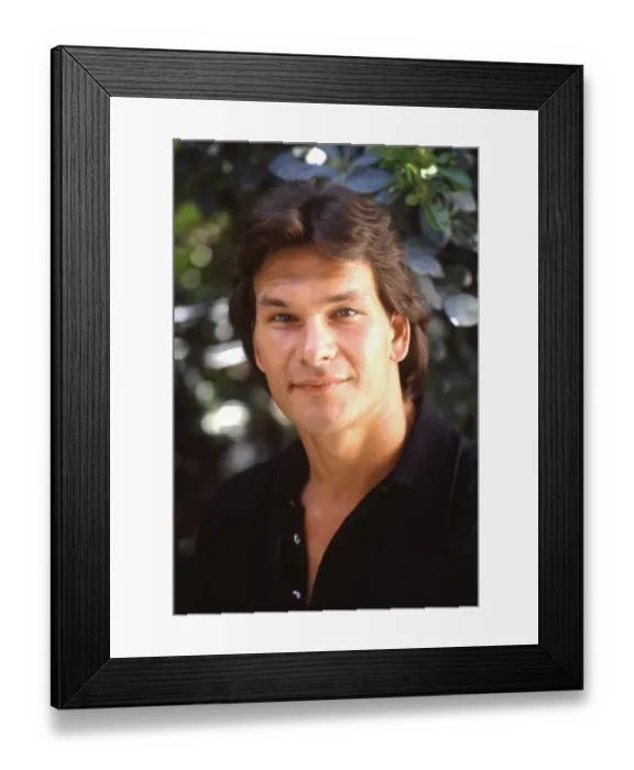Framed Print : Patrick Swayze Portrait Session Framed Print : Patrick Swayze Portrait Session