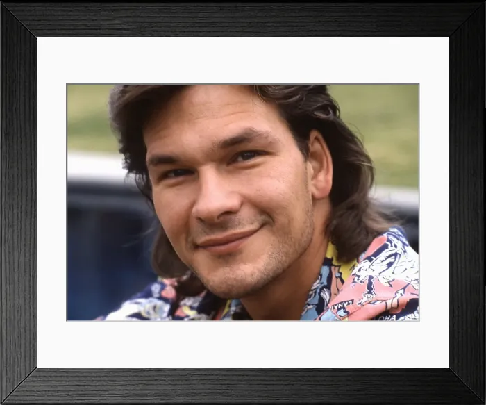 Framed Print : Patrick Swayze Portrait Session Framed Print : Patrick Swayze Portrait Session