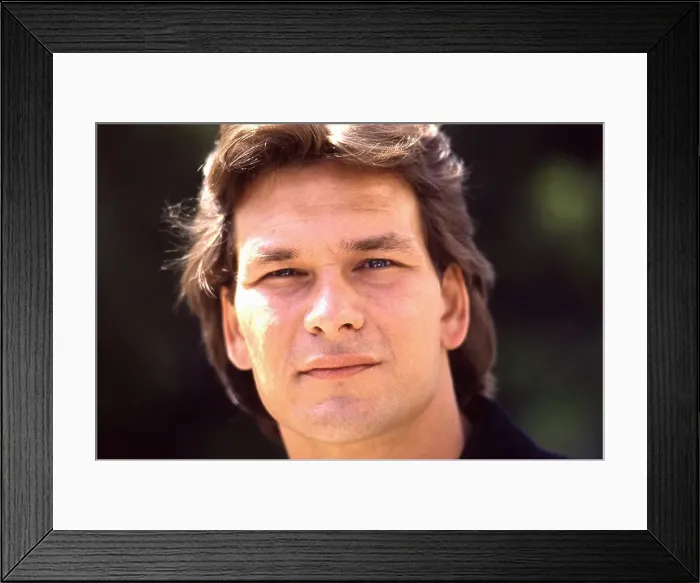 Framed Print : Patrick Swayze Portrait Session Framed Print : Patrick Swayze Portrait Session