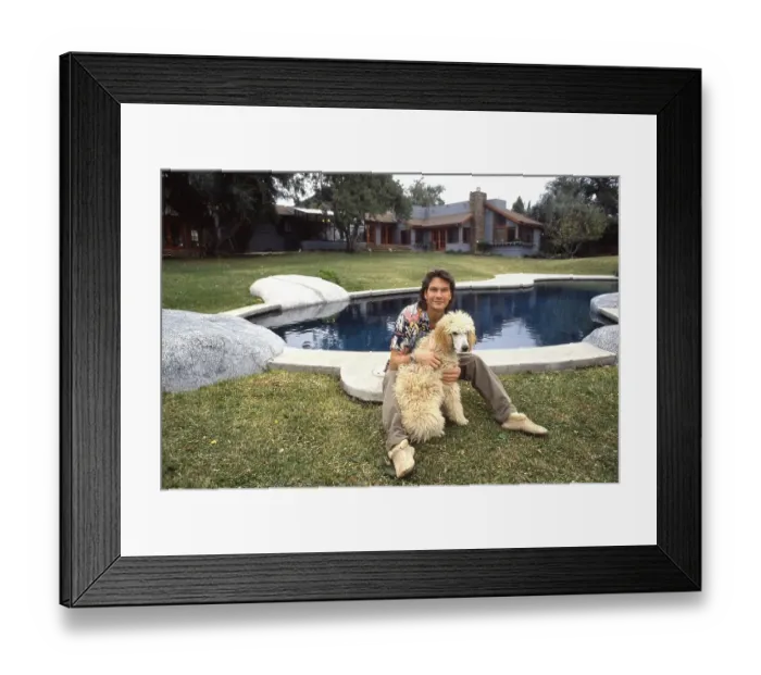 Framed Print : Patrick Swayze Portrait Session Framed Print : Patrick Swayze Portrait Session
