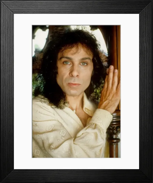 Framed Print : Ronnie James Dio Framed Print : Ronnie James Dio