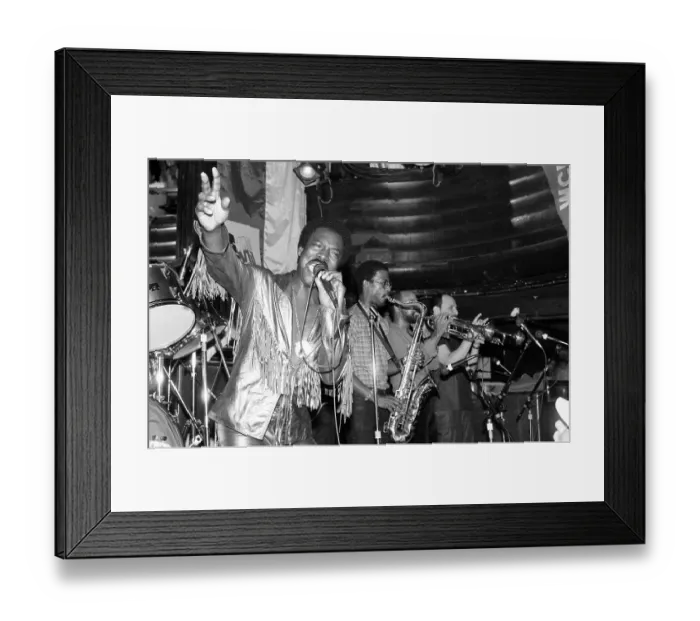 Framed Print : Wilson Pickett At The Lone Star Club NYC Framed Print : Wilson Pickett At The Lone Star Club NYC