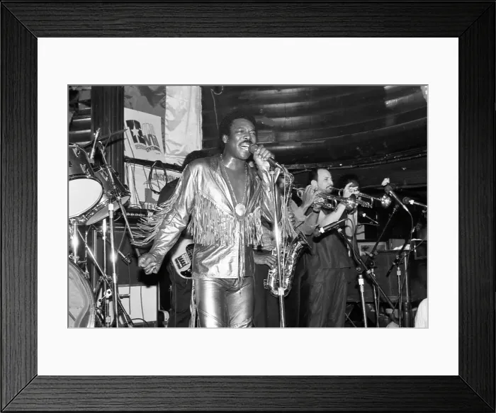 Framed Print : Wilson Pickett At The Lone Star Club NYC Framed Print : Wilson Pickett At The Lone Star Club NYC
