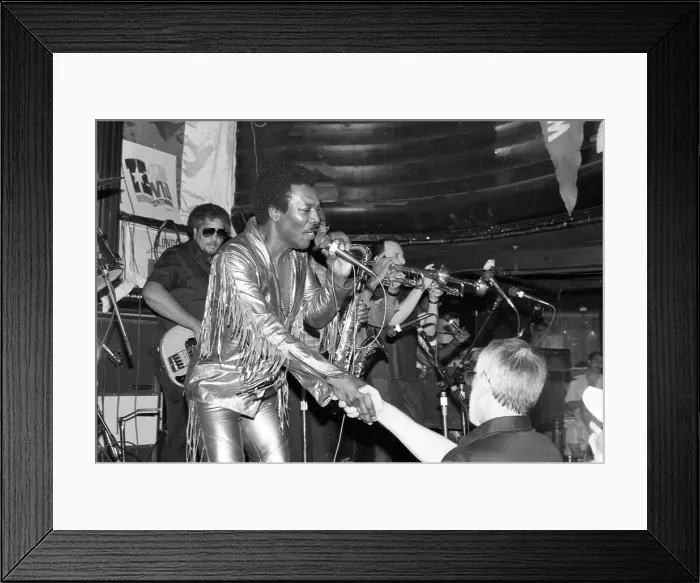 Framed Print : Wilson Pickett At The Lone Star Club NYC Framed Print : Wilson Pickett At The Lone Star Club NYC
