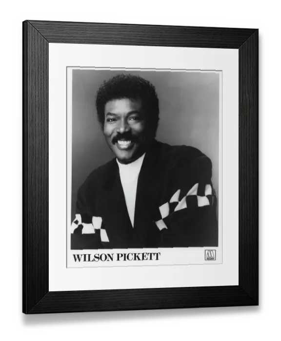 Framed Print : Wilson Pickett Portrait Framed Print : Wilson Pickett Portrait