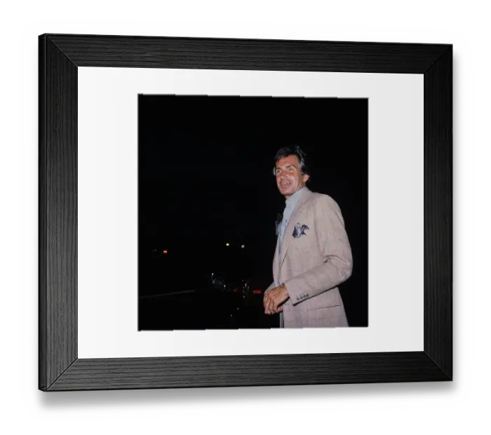 Framed Print : George Hamilton, American Actor Framed Print : George Hamilton, American Actor