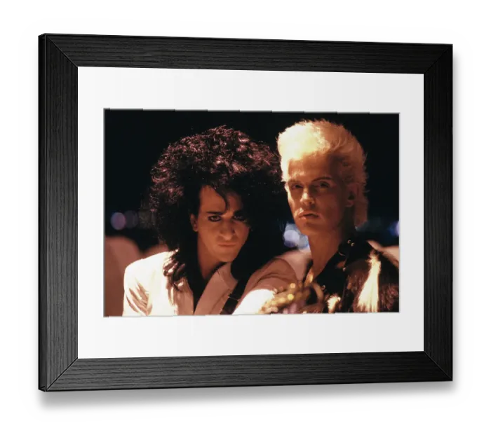 Framed Print : Billy Idol with Steve Stevens Framed Print : Billy Idol with Steve Stevens