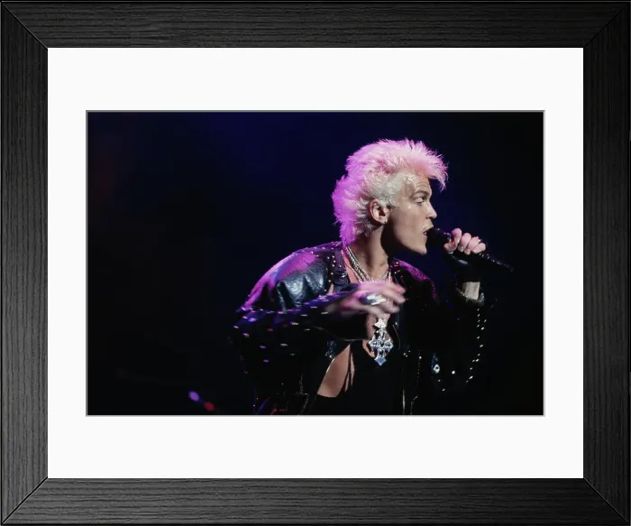 Framed Print : Billy Idol at Irvine Meadows Amphitheatre Framed Print : Billy Idol at Irvine Meadows Amphitheatre