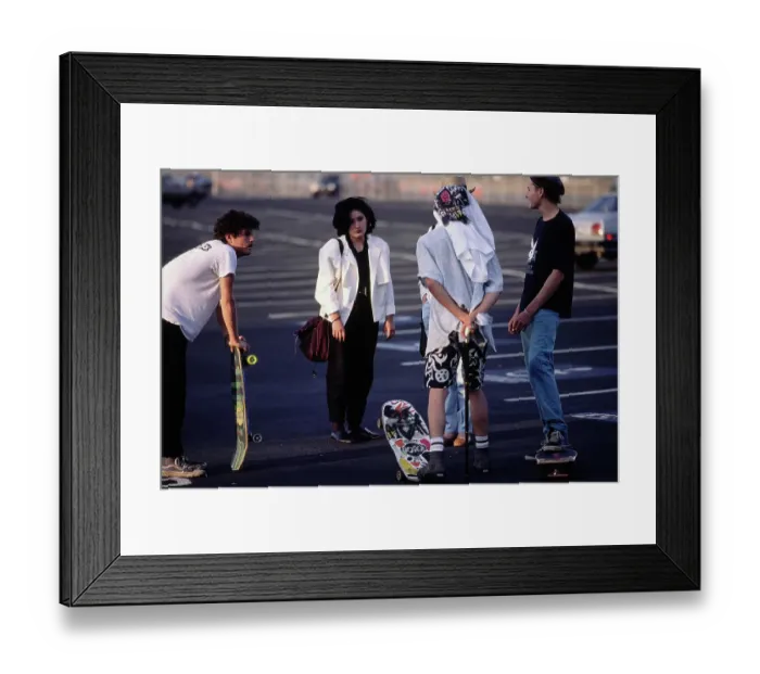 Framed Print : Billy Idol's Fans Framed Print : Billy Idol's Fans