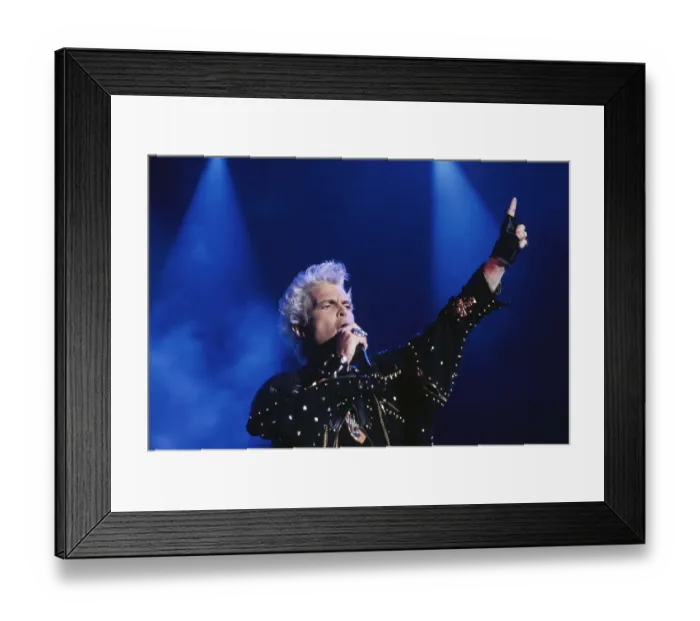 Framed Print : Billy Idol at Irvine Meadows Amphitheatre Framed Print : Billy Idol at Irvine Meadows Amphitheatre