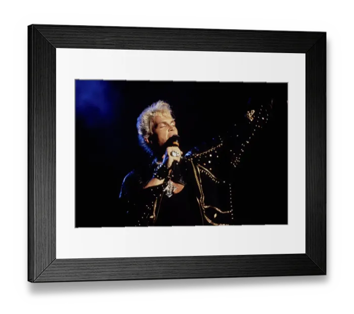 Framed Print : Billy Idol at Irvine Meadows Amphitheatre Framed Print : Billy Idol at Irvine Meadows Amphitheatre
