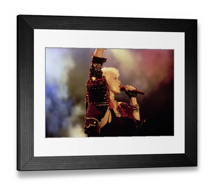 Framed Print : Billy Idol at Irvine Meadows Amphitheatre Framed Print : Billy Idol at Irvine Meadows Amphitheatre