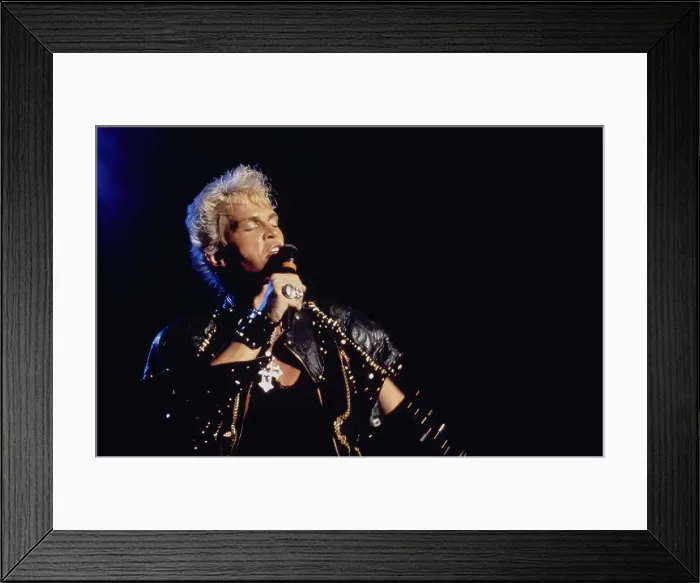 Framed Print : Billy Idol at Irvine Meadows Amphitheatre Framed Print : Billy Idol at Irvine Meadows Amphitheatre