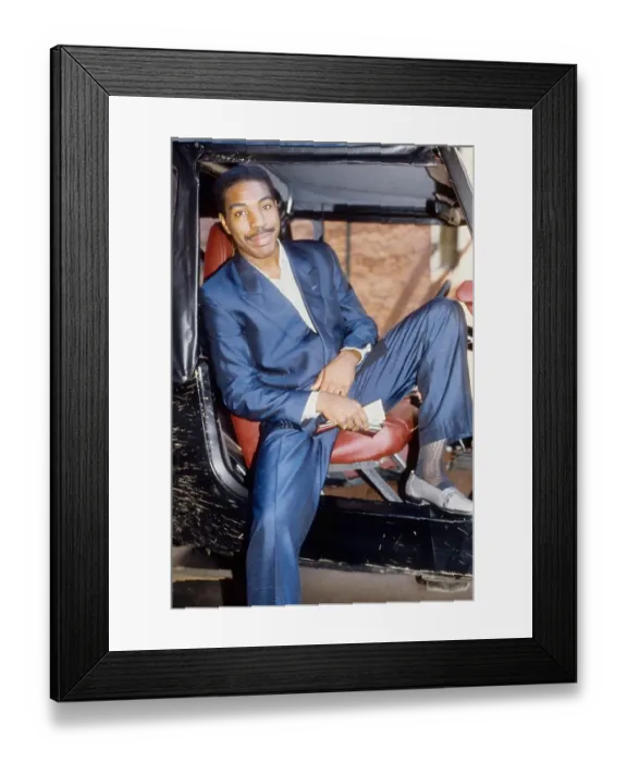 Framed Print : Oran Juice Jones Portrait Framed Print : Oran Juice Jones Portrait