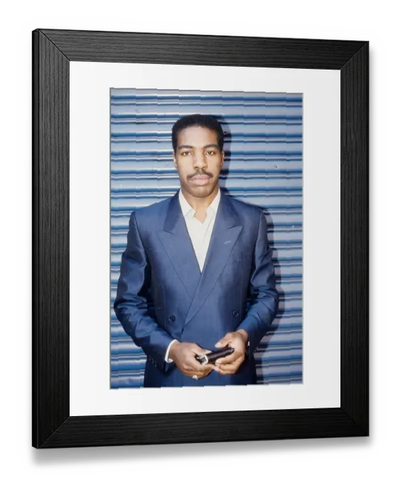 Framed Print : Oran Juice Jones Portrait Framed Print : Oran Juice Jones Portrait