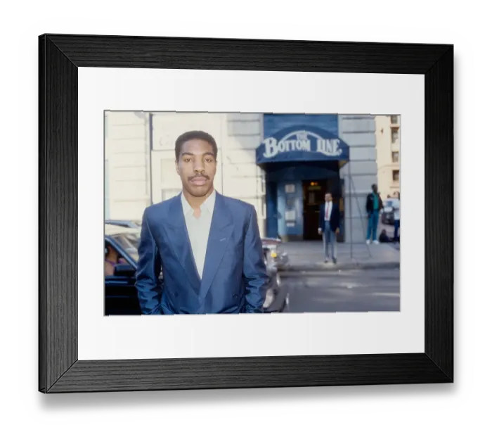 Framed Print : Oran Juice Jones Portrait