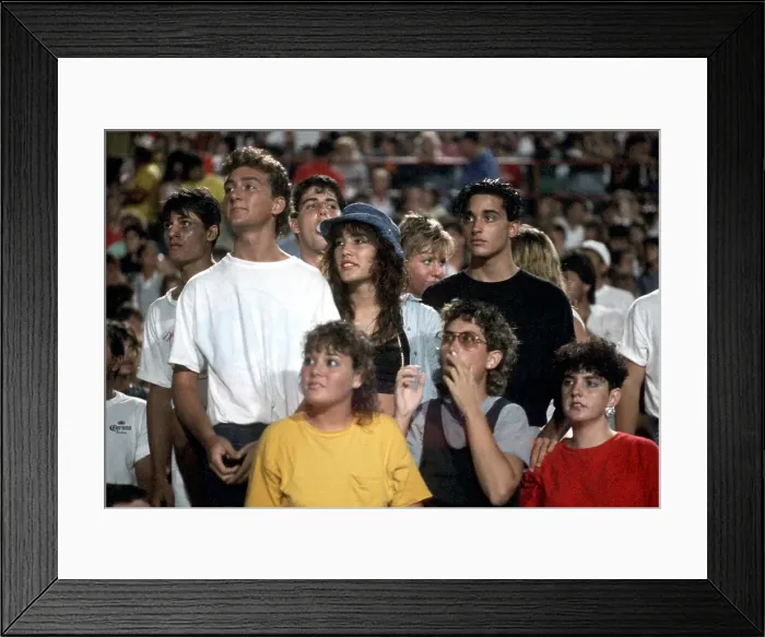 Framed Print : Madonna Fans Framed Print : Madonna Fans