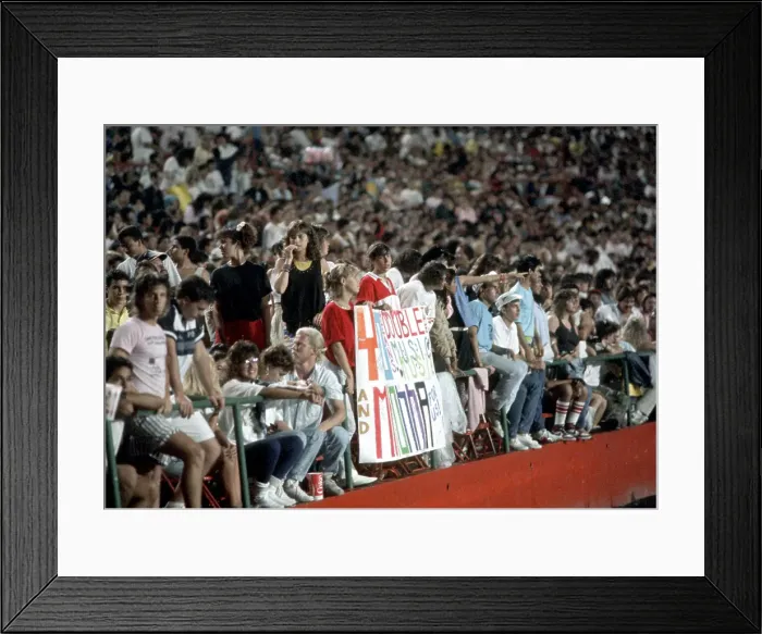 Framed Print : Madonna Fans Framed Print : Madonna Fans