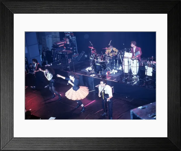 Framed Print : The Jets Family Pop Group Performing Framed Print : The Jets Family Pop Group Performing