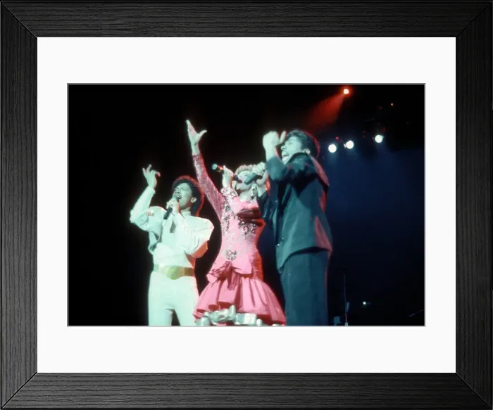 Framed Print : Atlantic Starr At Radio City Framed Print : Atlantic Starr At Radio City