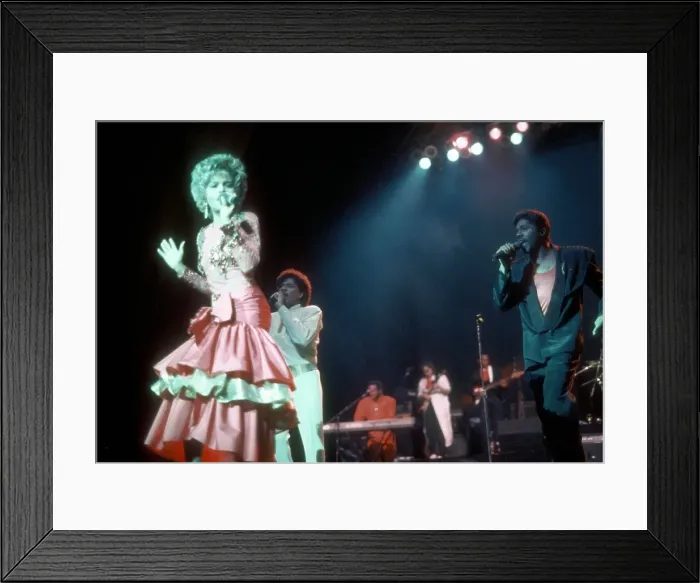Framed Print : Atlantic Starr At Radio City Framed Print : Atlantic Starr At Radio City