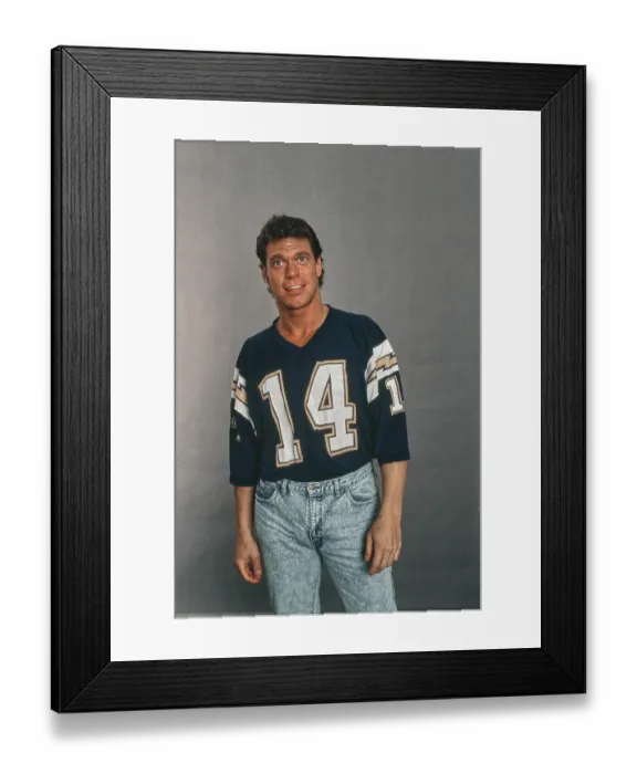 Framed Print : Joe Piscopo Live! Publicity Portrait Framed Print : Joe Piscopo Live! Publicity Portrait