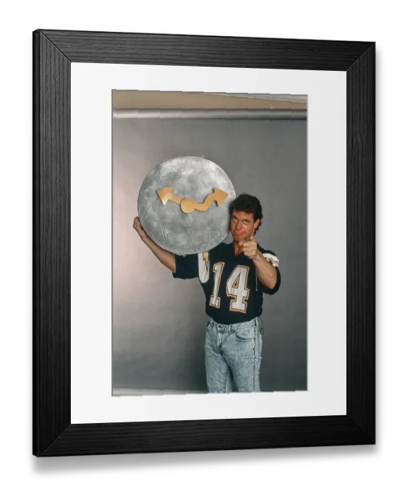 Framed Print : Joe Piscopo Live! Publicity Portrait Framed Print : Joe Piscopo Live! Publicity Portrait