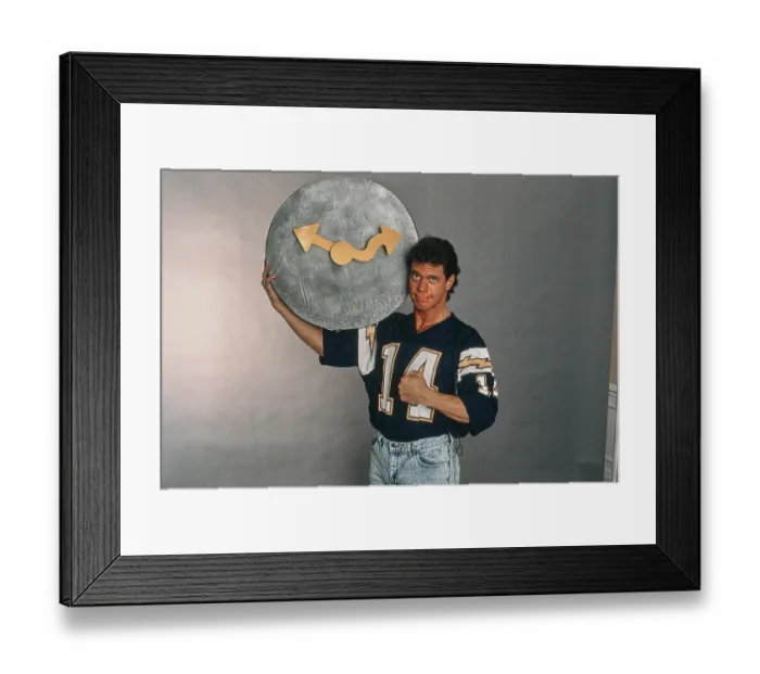 Framed Print : Joe Piscopo Live! Publicity Portrait Framed Print : Joe Piscopo Live! Publicity Portrait