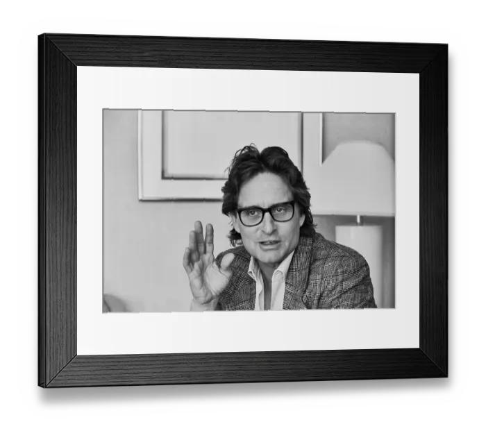 Framed Print : Wall Street Press Junket, 1987 Framed Print : Wall Street Press Junket, 1987