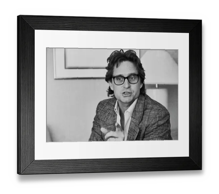 Framed Print : Wall Street Press Junket, 1987 Framed Print : Wall Street Press Junket, 1987