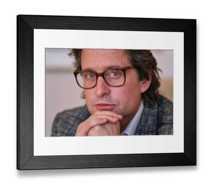 Framed Print : Wall Street Press Junket, 1987 Framed Print : Wall Street Press Junket, 1987