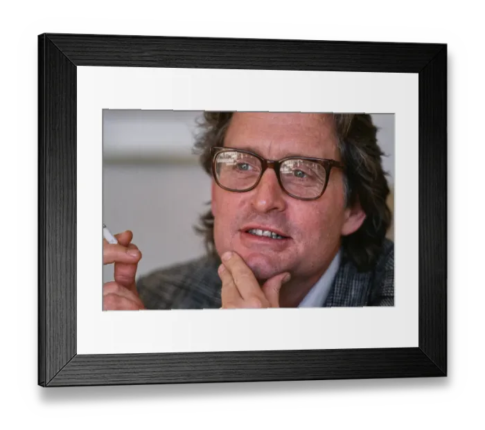 Framed Print : Wall Street Press Junket, 1987 Framed Print : Wall Street Press Junket, 1987