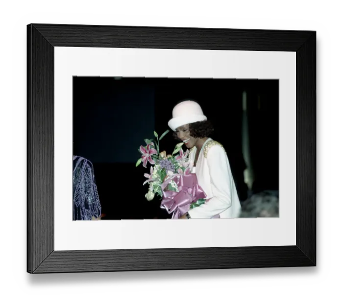 Framed Print : Whitney Houston At An Event Framed Print : Whitney Houston At An Event