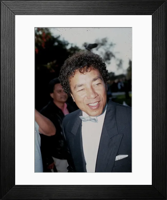 Framed Print : Smokey Robinson Framed Print : Smokey Robinson