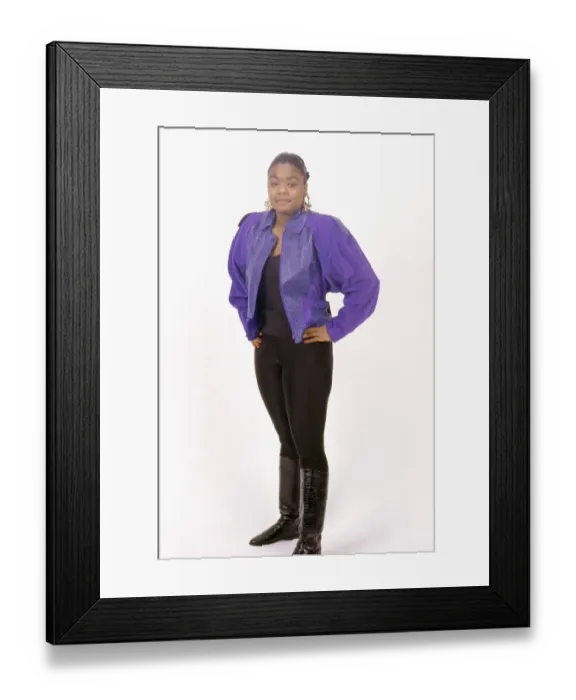 Framed Print : Roxanne Shante Photo Session Framed Print : Roxanne Shante Photo Session