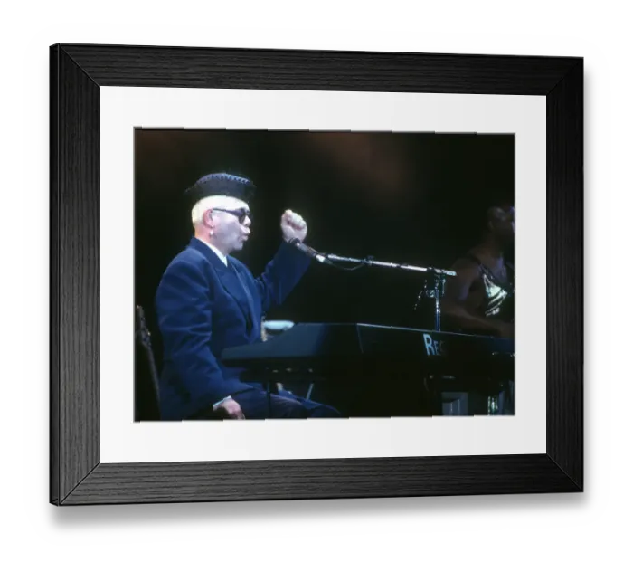 Framed Print : Elton At The Hollywood Bowl Framed Print : Elton At The Hollywood Bowl