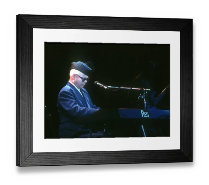 Framed Print : Elton At The Hollywood Bowl Framed Print : Elton At The Hollywood Bowl