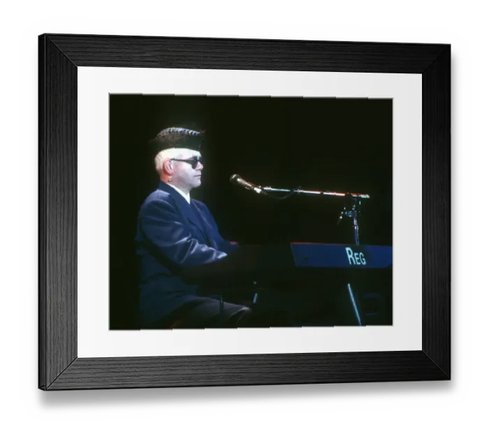 Framed Print : Elton At The Hollywood Bowl Framed Print : Elton At The Hollywood Bowl