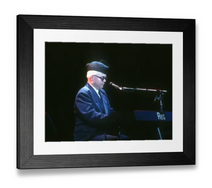 Framed Print : Elton At The Hollywood Bowl Framed Print : Elton At The Hollywood Bowl