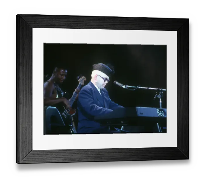 Framed Print : Elton At The Hollywood Bowl Framed Print : Elton At The Hollywood Bowl