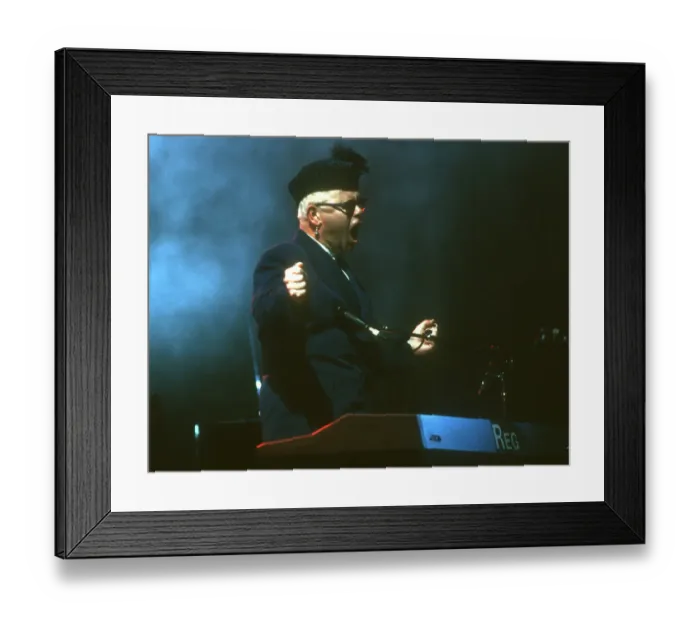 Framed Print : Elton At The Hollywood Bowl Framed Print : Elton At The Hollywood Bowl