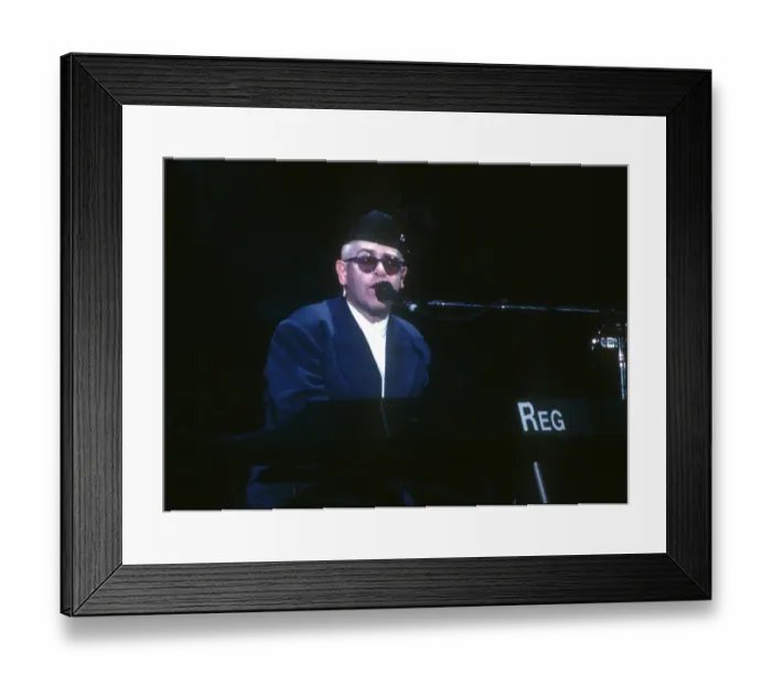 Framed Print : Elton At The Hollywood Bowl Framed Print : Elton At The Hollywood Bowl
