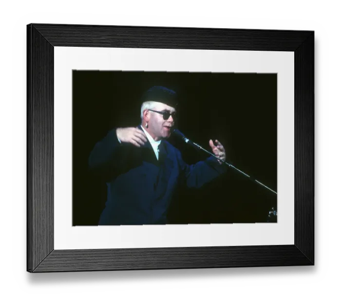 Framed Print : Elton At The Hollywood Bowl Framed Print : Elton At The Hollywood Bowl