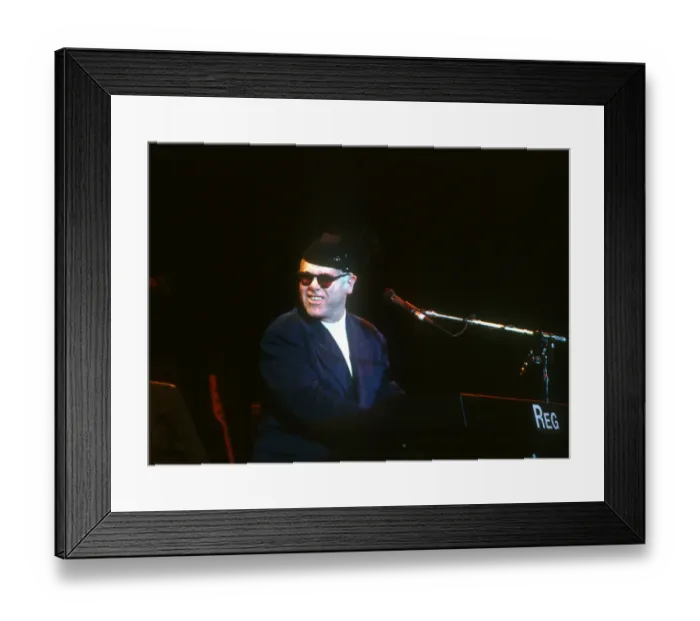 Framed Print : Elton At The Hollywood Bowl Framed Print : Elton At The Hollywood Bowl