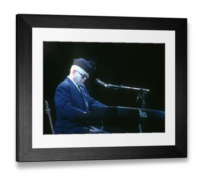 Framed Print : Elton At The Hollywood Bowl Framed Print : Elton At The Hollywood Bowl