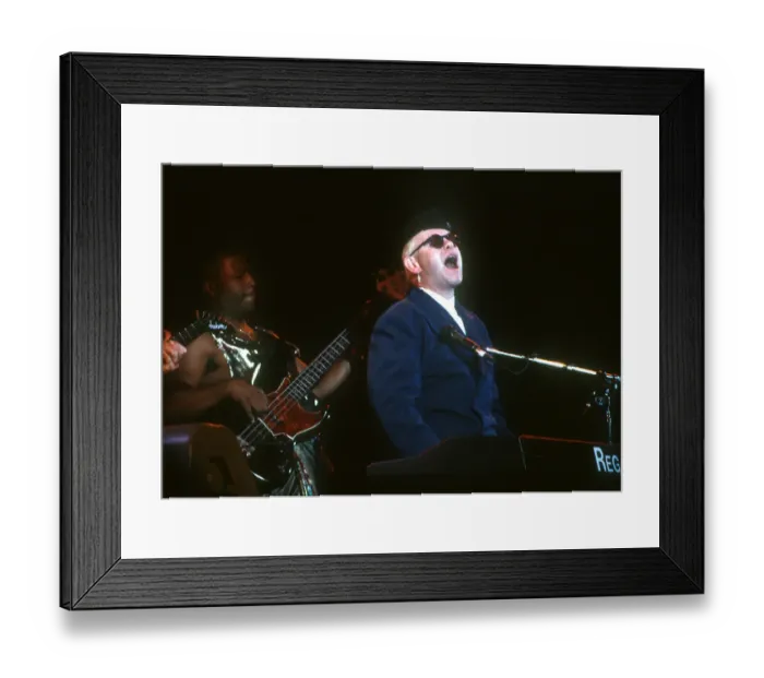 Framed Print : Elton At The Hollywood Bowl Framed Print : Elton At The Hollywood Bowl